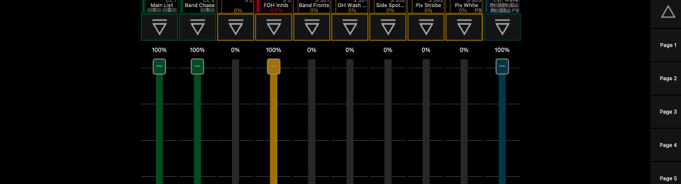 Fader Tab Improvements